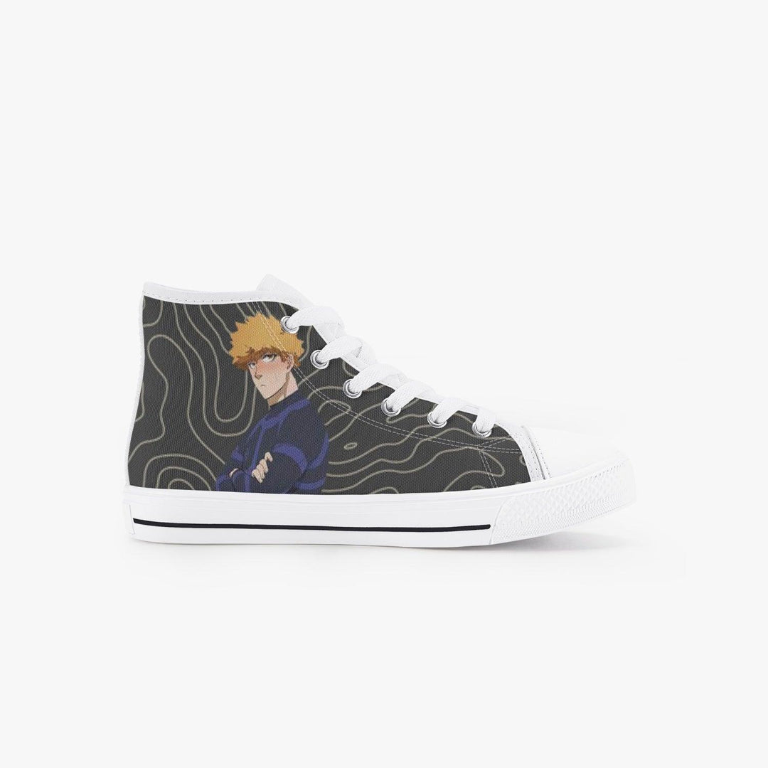 Blue Lock Rensuke Kunigami Kids A-Star High Anime Shoes _ Blue Lock _ Ayuko