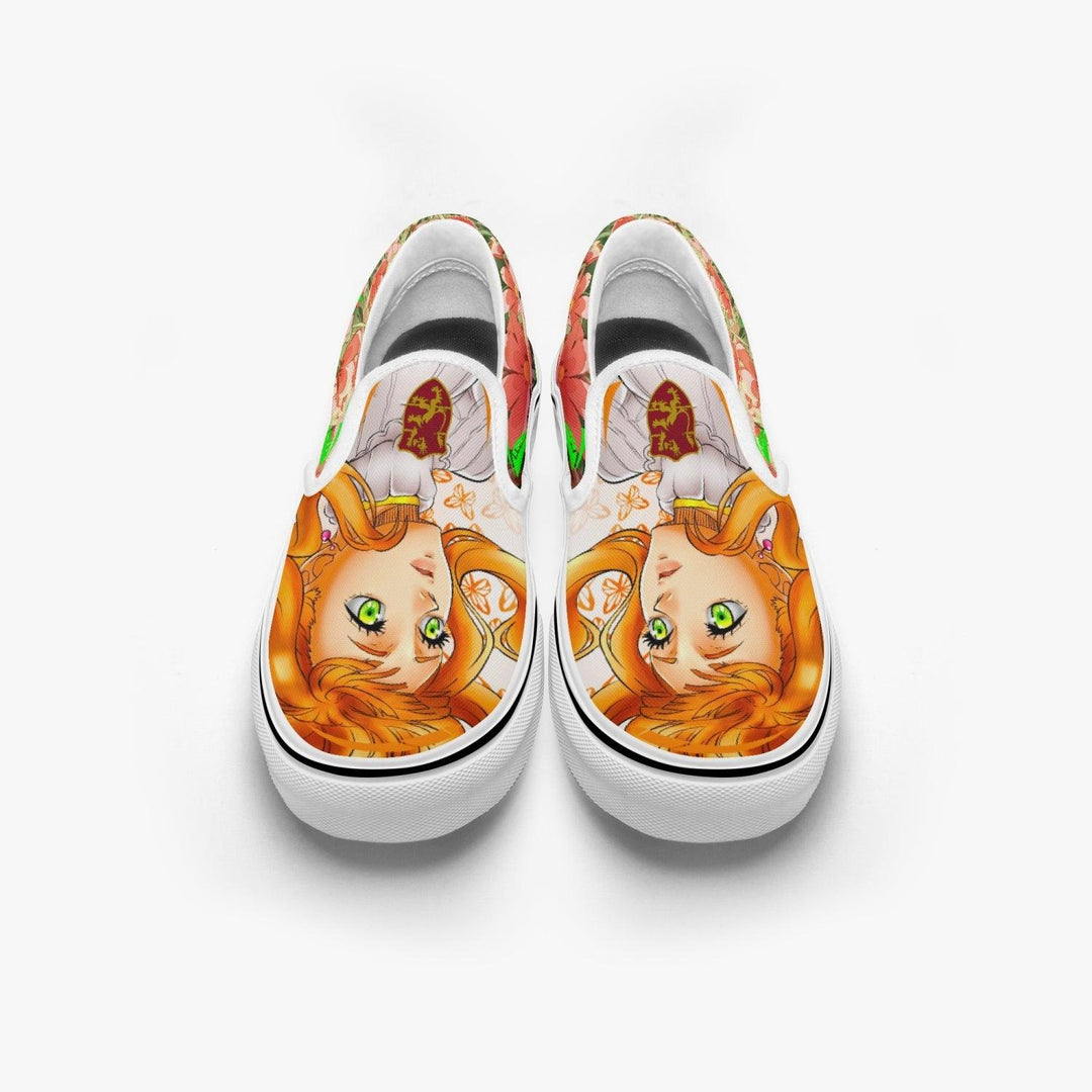 Black Clover Mimosa Vermillion Slip Ons Anime Shoes _ Black Clover _ Ayuko