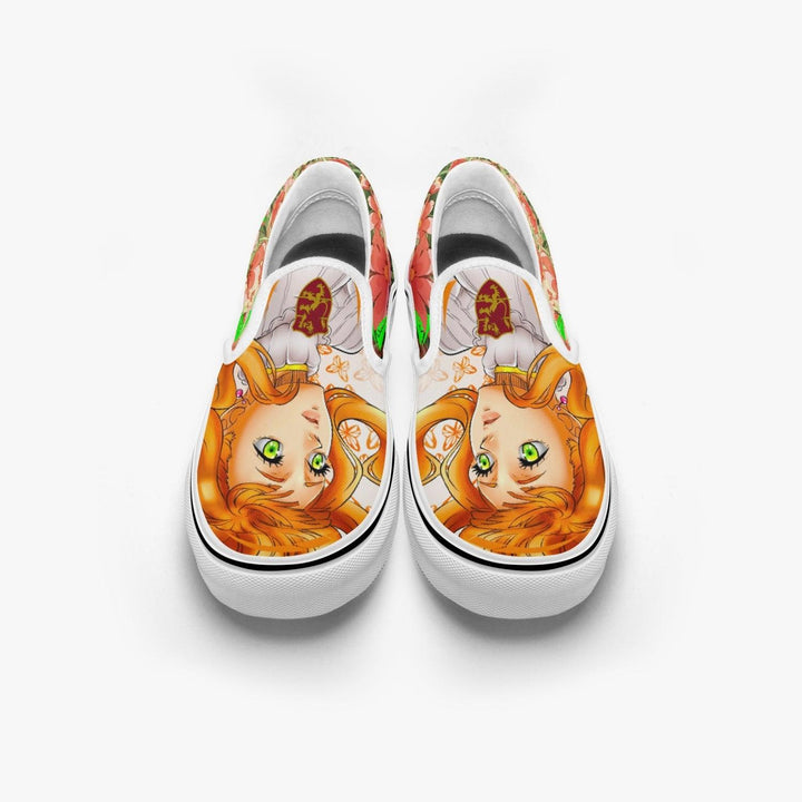 Black Clover Mimosa Vermillion Slip Ons Anime Shoes _ Black Clover _ Ayuko