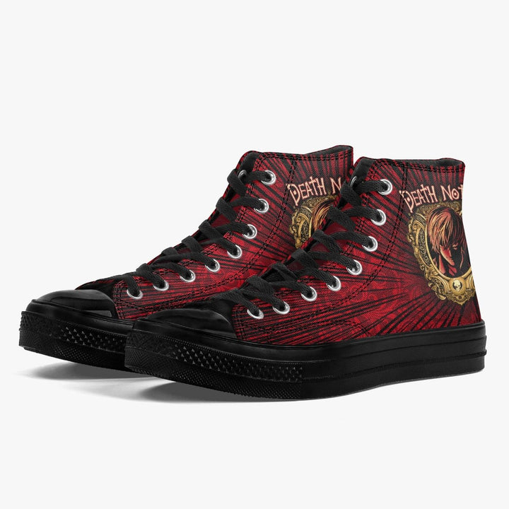 Death Note Light Yagami A-Star High Anime Shoes _ Death Note _ Ayuko