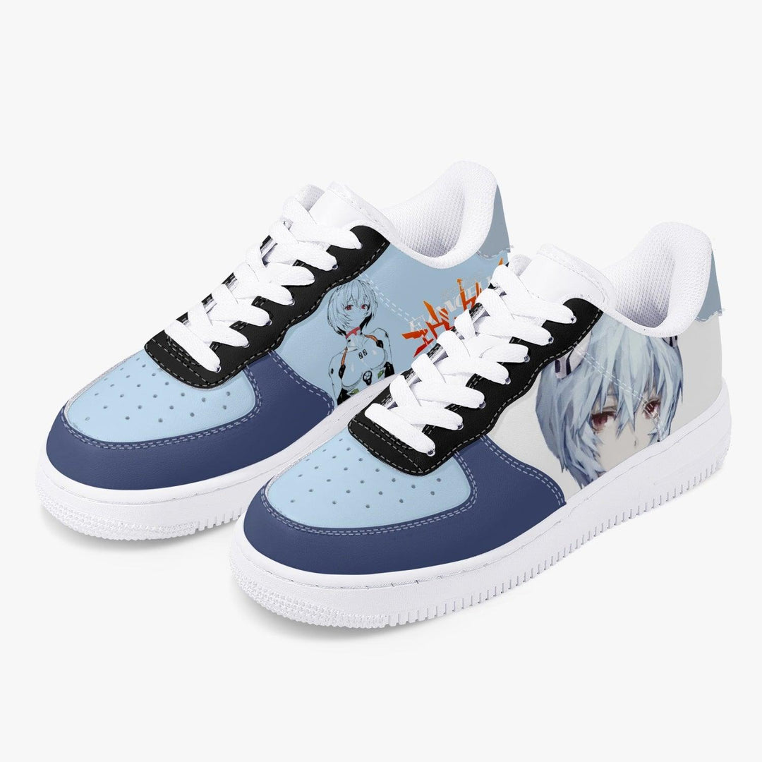 Neon Genesis Evangelion Rei Ayanami Air F1 Anime Shoes _ Neon Genesis Evangelion _ Ayuko