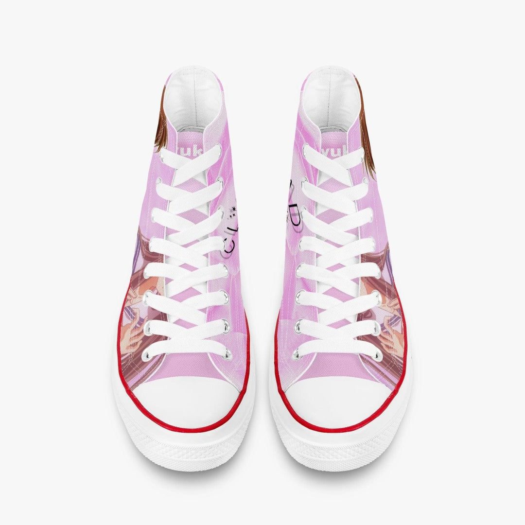 Clannad Nagisa Furukawa A-Star High White Anime Shoes _ Clannad _ Ayuko