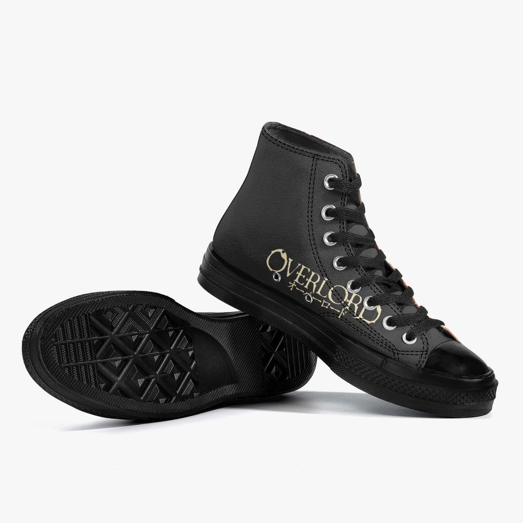 Overlord Demiurge A-Star High Black Anime Shoes _ Overlord _ Ayuko