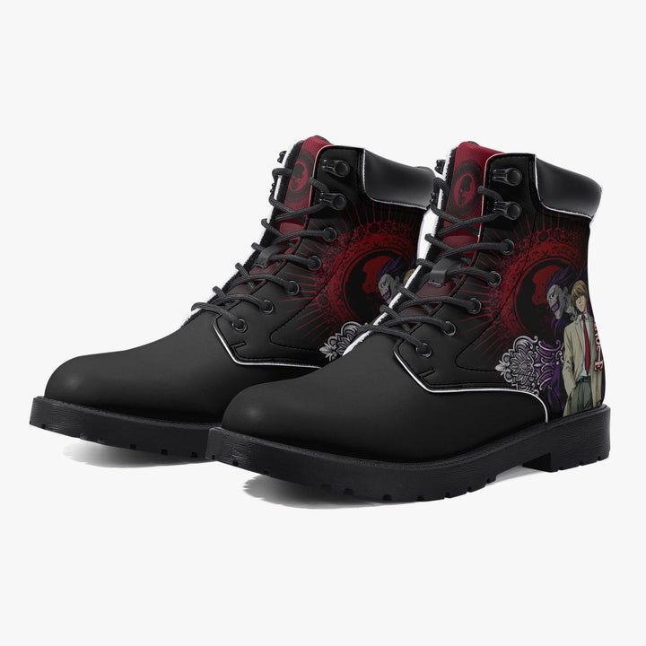 Death Note Light & Ryuk All Season Boots Anime Shoes _ Death Note _ Ayuko