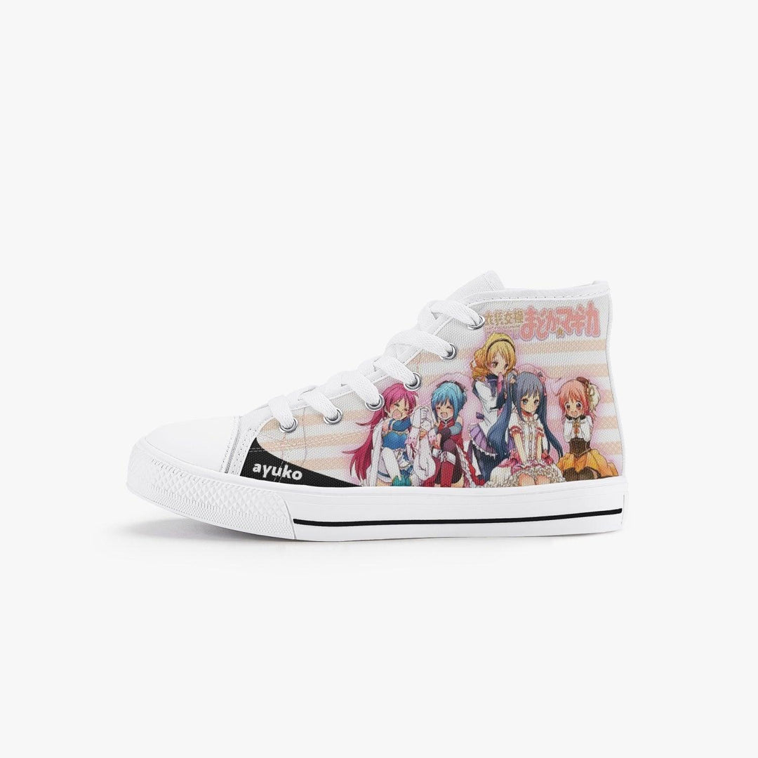 Madoka Magica Girls Kids A-Star High Anime Shoes _ Madoka Magica _ Ayuko