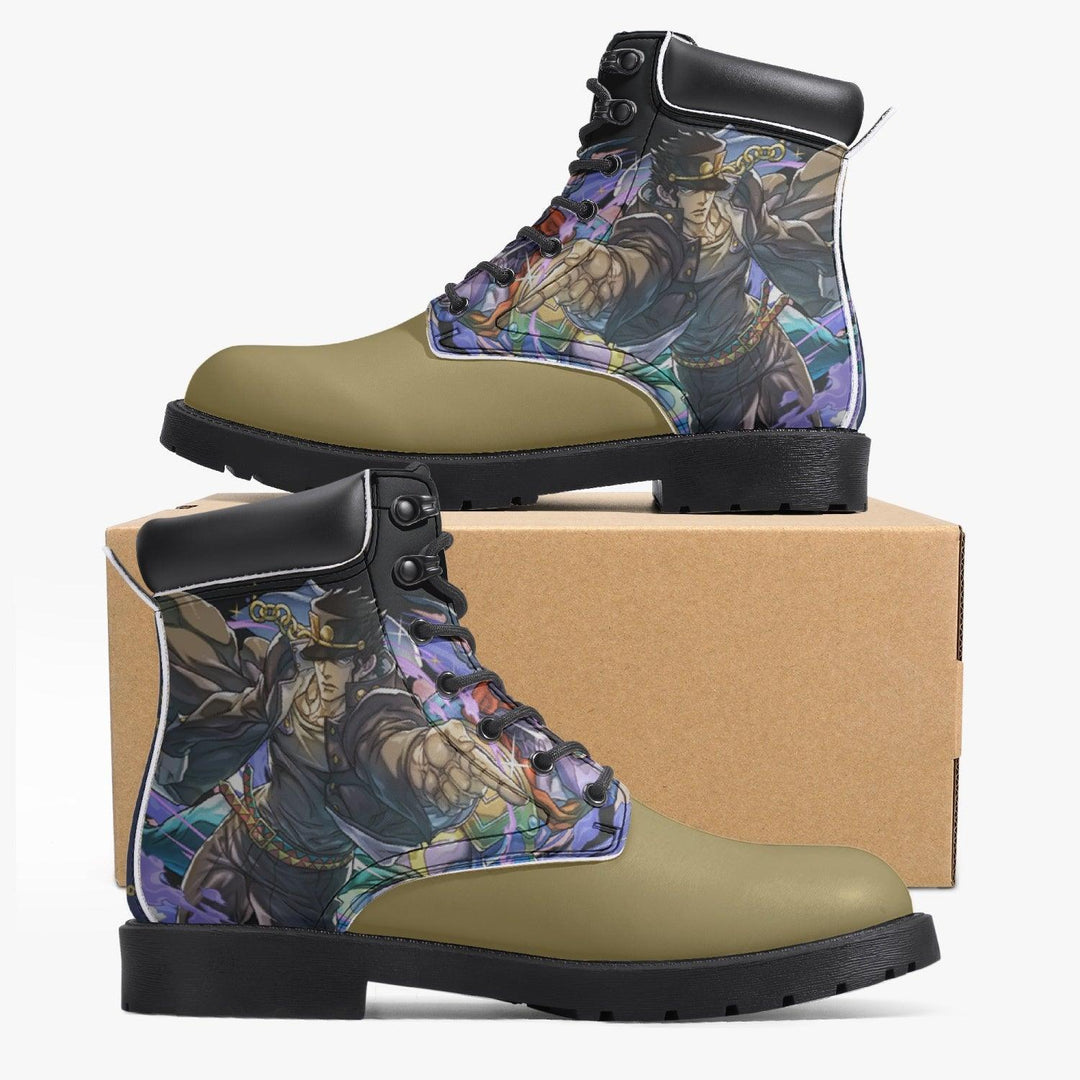 JoJo's Bizarre Adventure Jotaro Kujo All-Season Anime Boots _ JoJo's Bizarre Adventure _ Ayuko