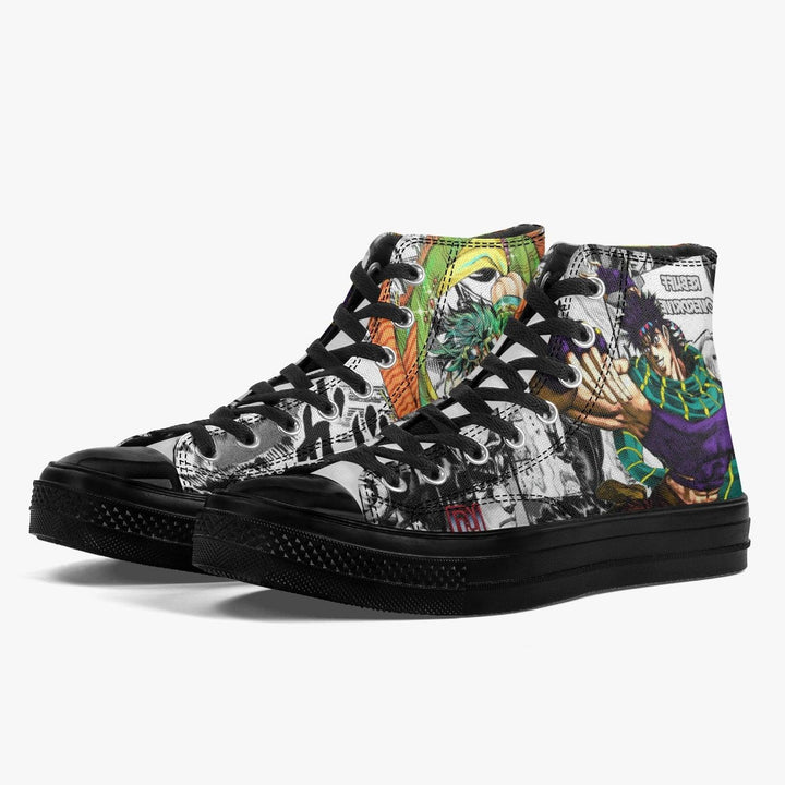 JoJo's Bizarre Adventure Joseph Joestar A-Star High Anime Shoes _ JoJo's Bizarre Adventure _ Ayuko