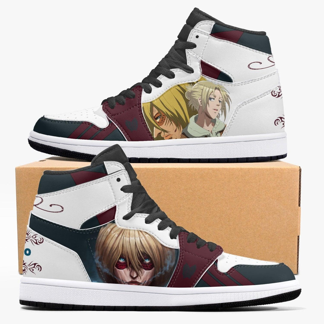 Attack On Titan Annie Leon Hart JD1 Anime Shoes _ Attack On Titan _ Ayuko