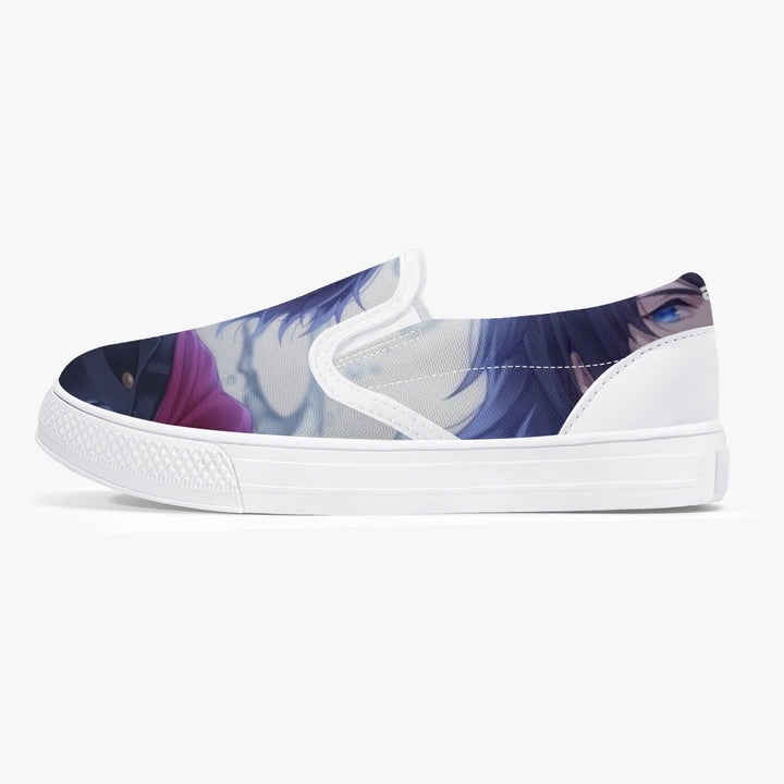 Demon Slayer Giyu Tomioka Kids Slip Ons Anime Shoes _ Demon Slayer _ Ayuko