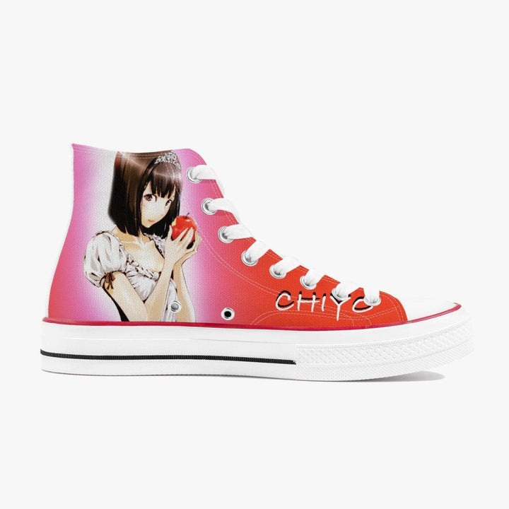 Prison School Chiyo Kurihara A-Star High White Anime Shoes _ Prison School _ Ayuko