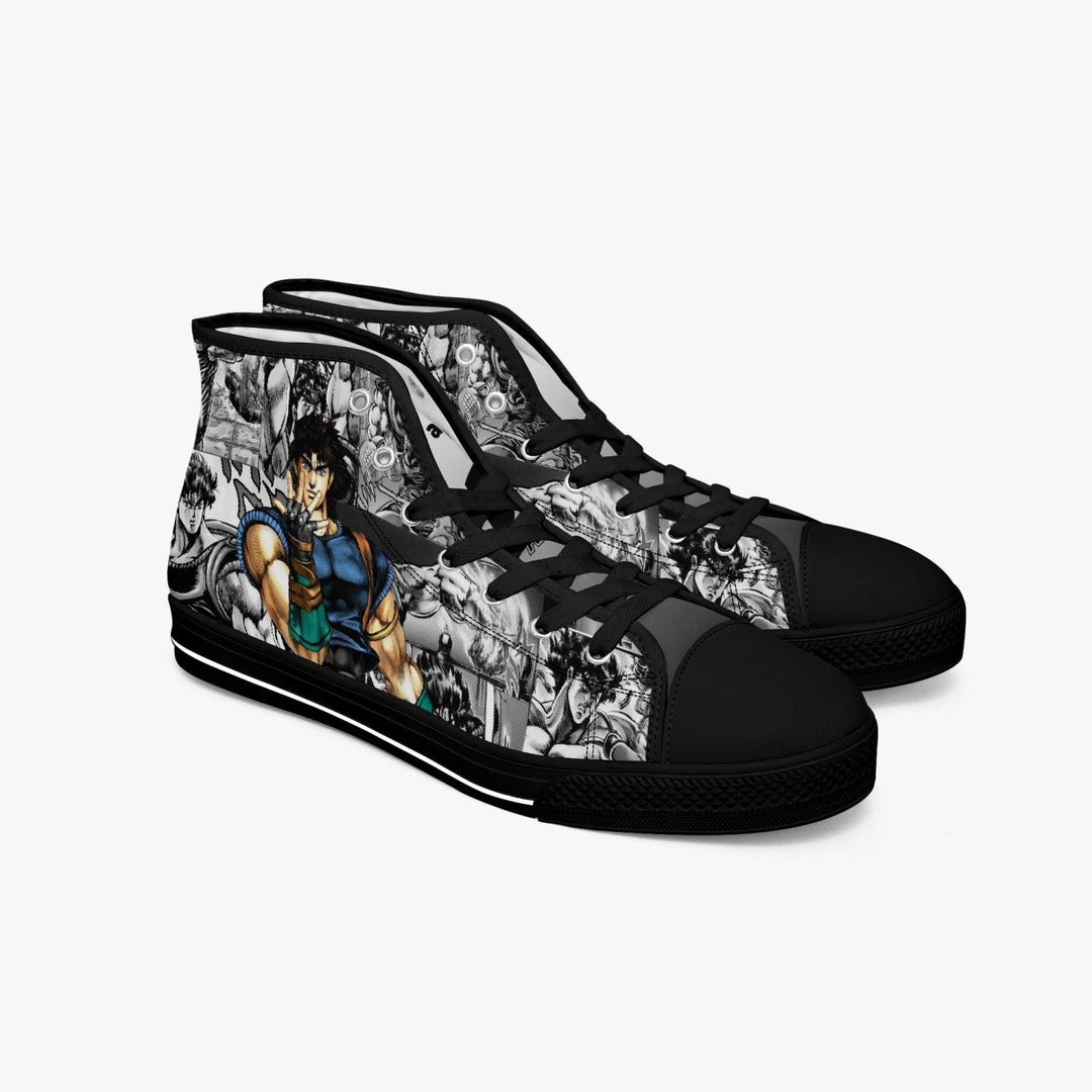 JoJo's Bizarre Adventure Jonathan Joestar A-Star Mid Anime Shoes _ JoJo's Bizarre Adventure _ Ayuko