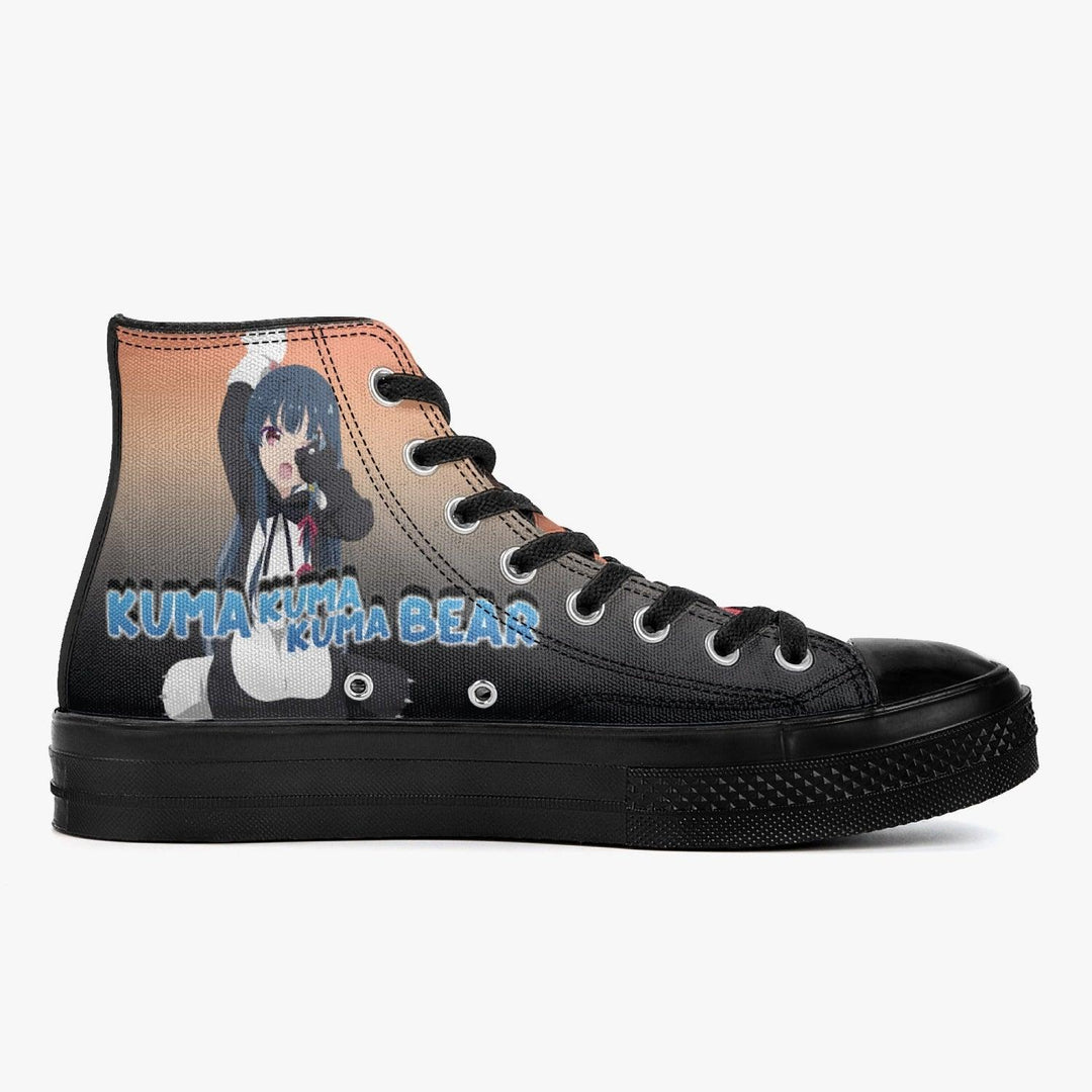 Kuma Kuma Kuma Bear Yuna A-Star High Anime Shoes _ Kuma Kuma Kuma Bear _ Ayuko