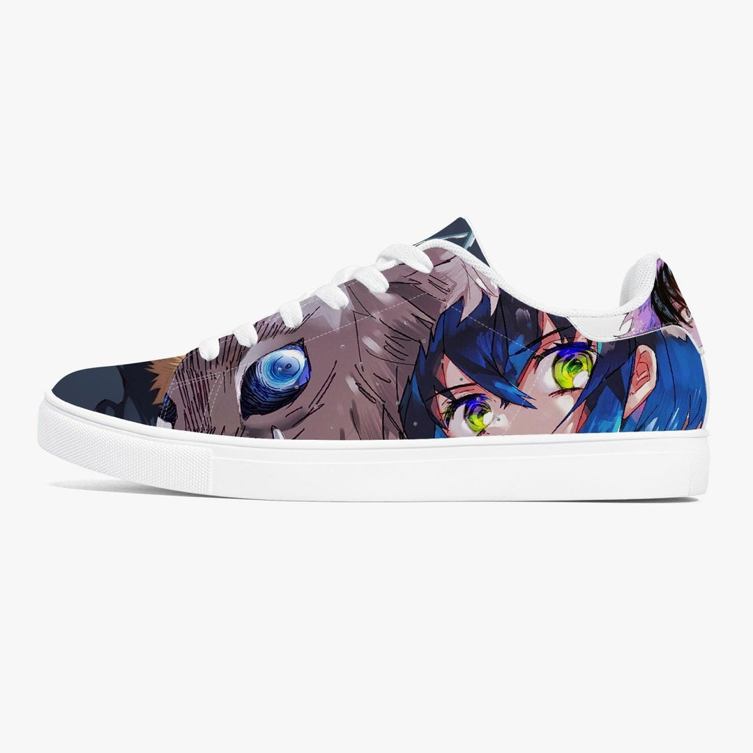 Demon Slayer Hashibira Inosuke Skate Anime Shoes _ Demon Slayer _ Ayuko