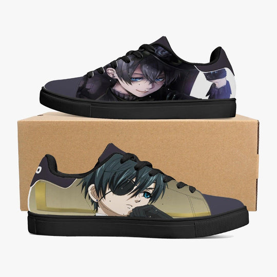 Black Butler Ciel Phantomhive Skate Anime Shoes _ Black Butler _ Ayuko