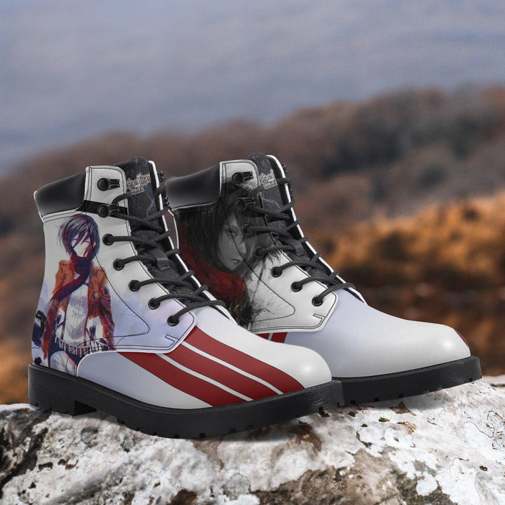 Attack On Titan Mikasa Ackerman All-Season Anime Boots _ Attack On Titan _ Ayuko