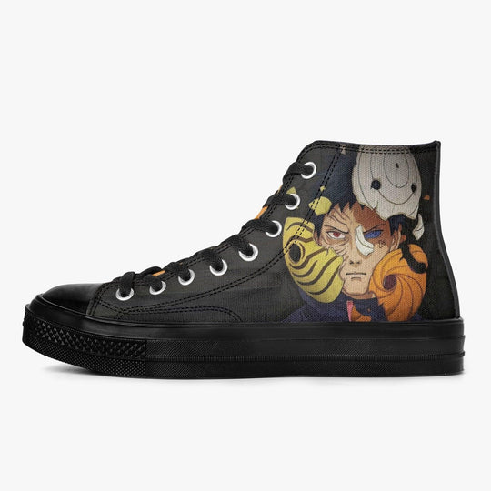 Naruto Shippuden Tobi A-Star High Anime Shoes _ Naruto _ Ayuko