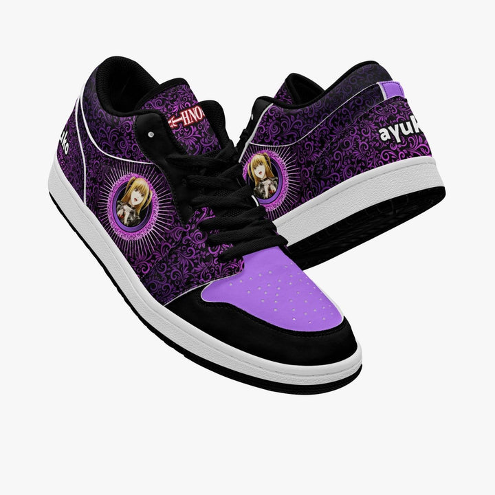 Death Note Misa Amane Purple - JD1 Low Anime Shoes _ Death Note _ Ayuko