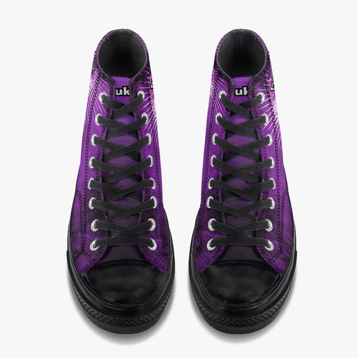 Death Note Ryuk Purple A-Star High Anime Shoes _ Death Note _ Ayuko