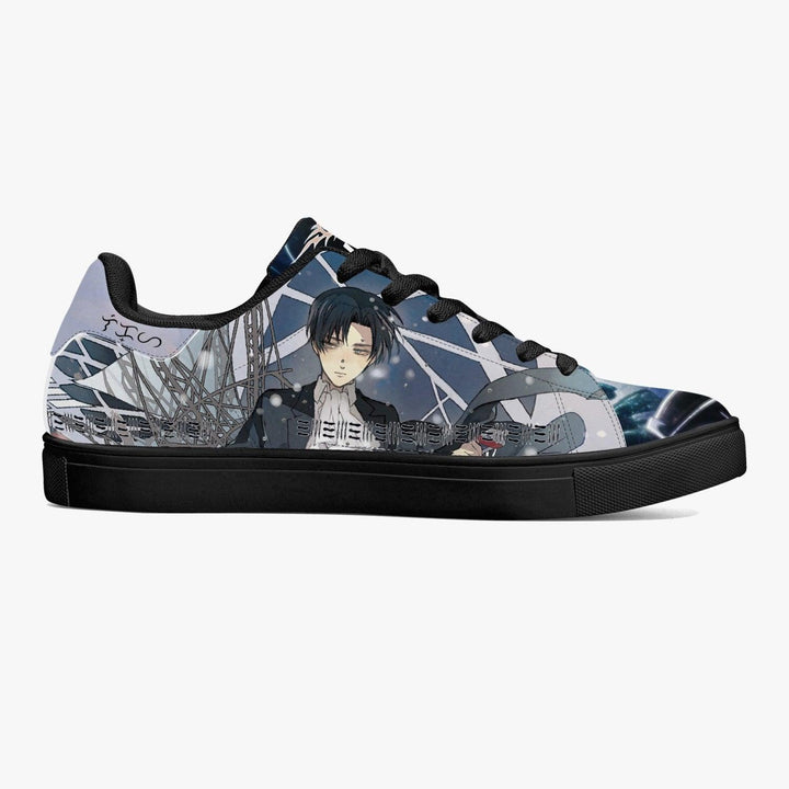 Attack On Titan Levi Ackerman Skate Anime Shoes _ Attack On Titan _ Ayuko