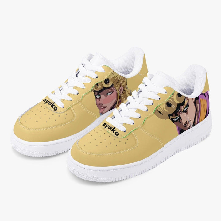 JoJo's Bizarre Adventure Giorno Giovanna Air F1 Anime Shoes _ JoJo's Bizarre Adventure _ Ayuko