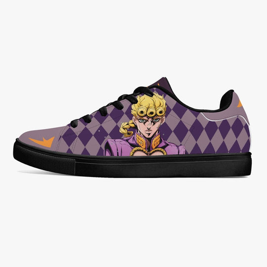 JoJo's Bizarre Adventure Giorno Giovanna Skate Anime Shoes _ JoJo's Bizarre Adventure _ Ayuko