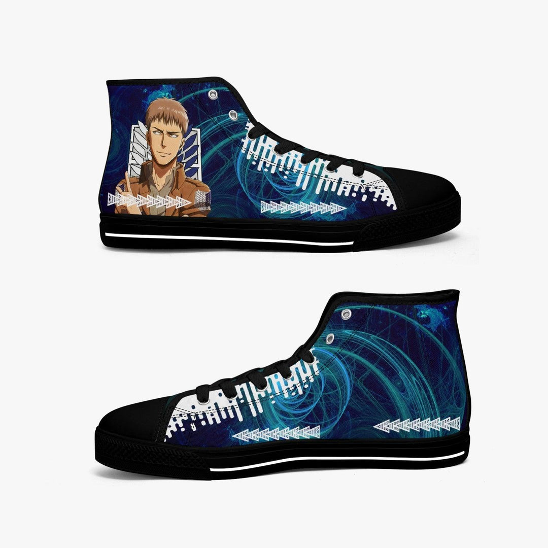 Attack On Titan Jean Kirstein A-Star Mid Anime Shoes _ Attack On Titan _ Ayuko