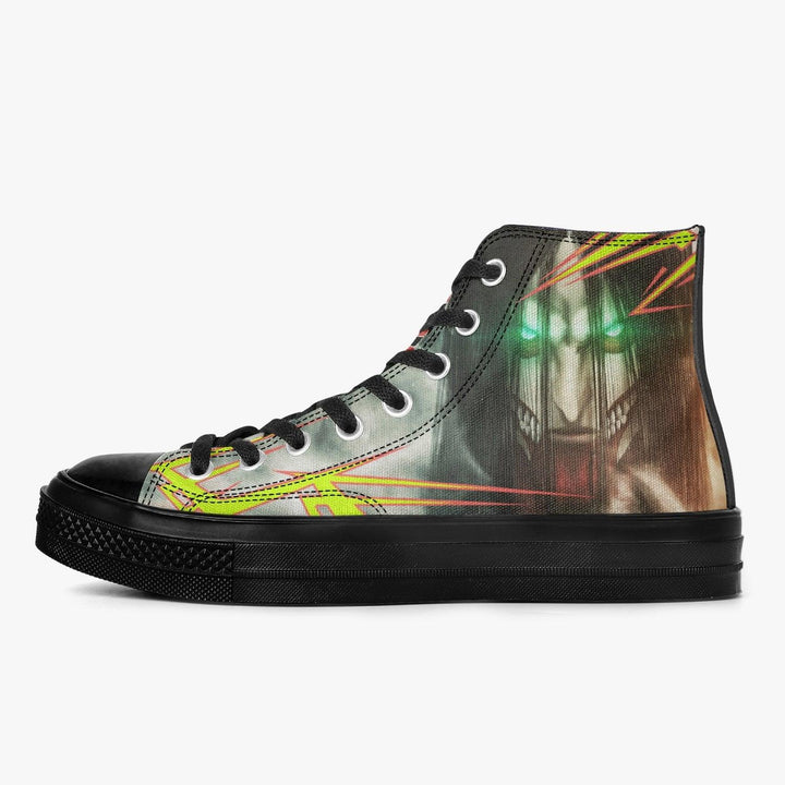 Attack On Titan Eren Yeager A-Star High Anime Shoes _ Attack On Titan _ Ayuko