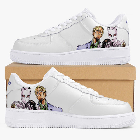 JoJo's Bizarre Adventure Kira Killer Queen AF1 Anime Shoes _ JoJo's Bizarre Adventure _ Ayuko