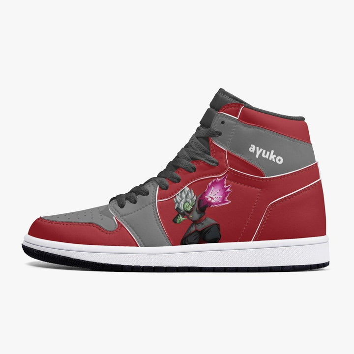 Dragon Ball Z Zamasu Red/Grey JD1 Mid Anime Shoes _ Dragon Ball Z _ Ayuko