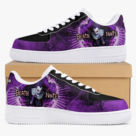 Death Note Purple Ryuk AF1 Anime Shoes _ Death Note _ Ayuko