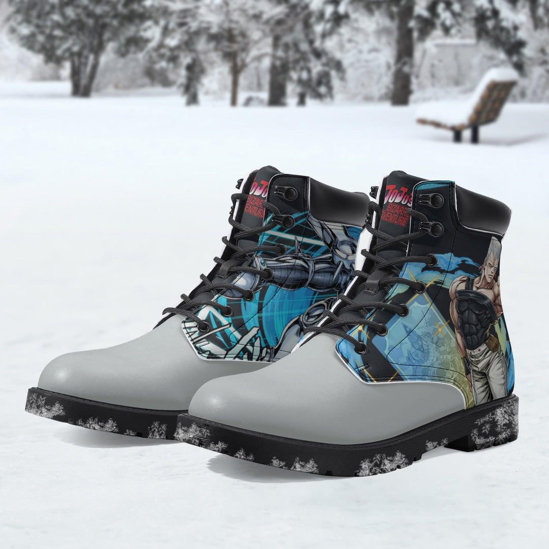 JoJo's Bizarre Adventure Jean Pierre Polnareff All-Season Anime Boots _ JoJo's Bizarre Adventure _ Ayuko