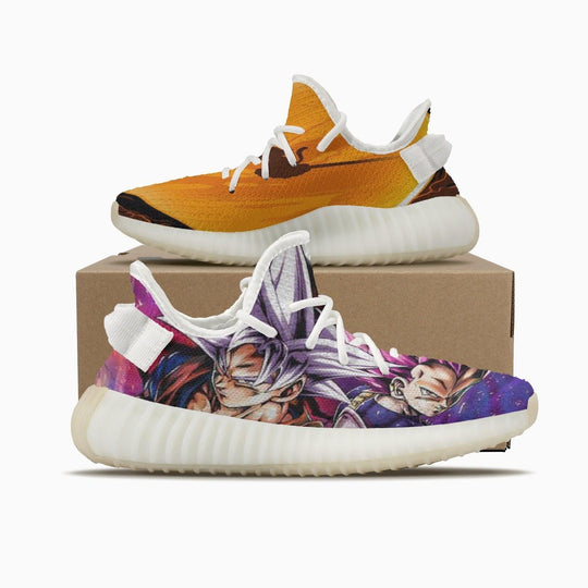 Dragon Ball Z Son Goku and Vegeta YZ White Anime Shoes _ Dragon Ball Z _ Ayuko