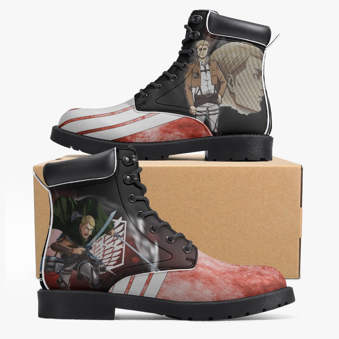 Attack On Titan Erwin Smith All-Season Anime Boots _ Attack On Titan _ Ayuko