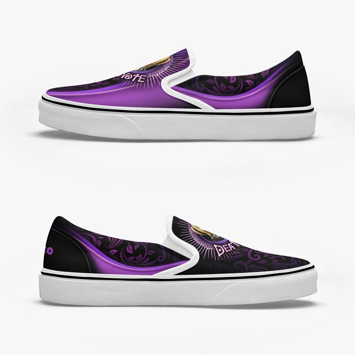 Death Note Misa Amana Purple Slip Ons Anime Shoes _ Death Note _ Ayuko