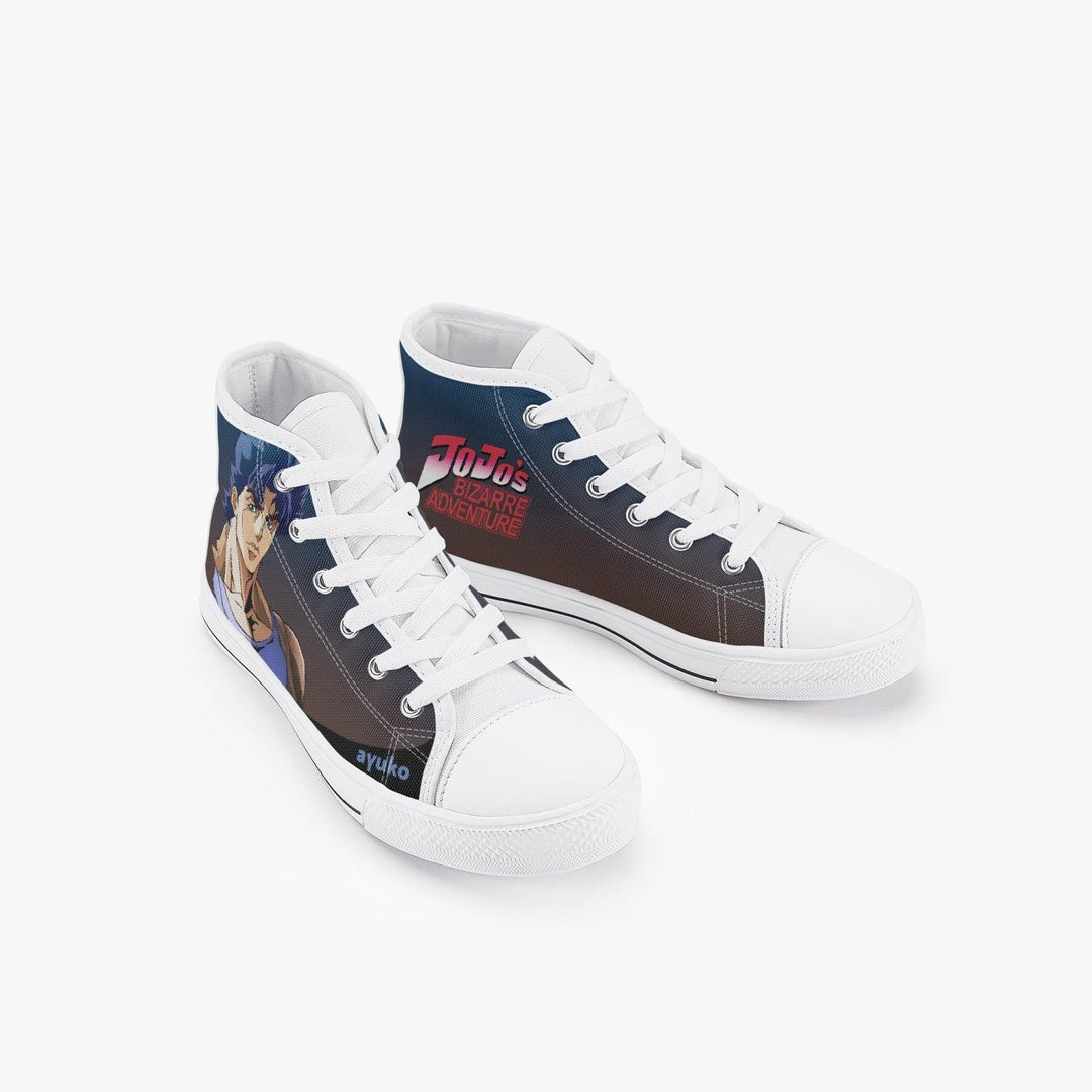 JoJo's Bizarre Adventure Jonathan Joestar Kids A-Star High Anime Shoes _ JoJo's Bizarre Adventure _ Ayuko