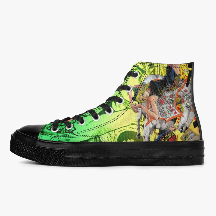 JoJo's Bizarre Adventure Jolyne Kujo A-Star High Anime Shoes _ JoJo's Bizarre Adventure _ Ayuko