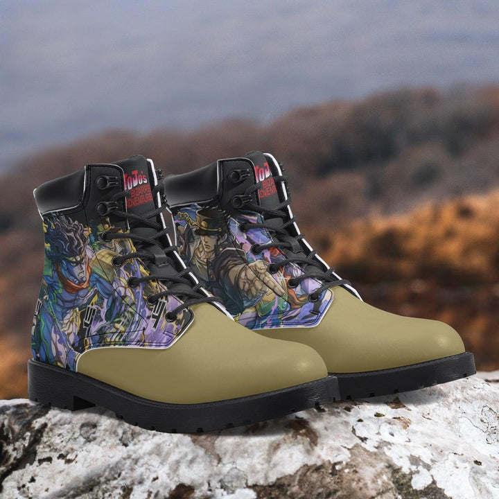 JoJo's Bizarre Adventure Jotaro Kujo All-Season Anime Boots _ JoJo's Bizarre Adventure _ Ayuko