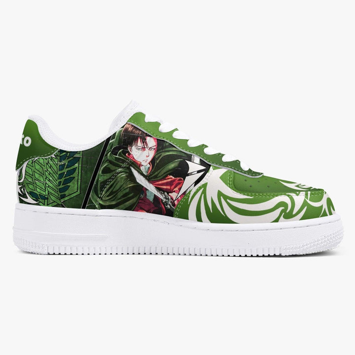 Attack On Titan Levi Ackerman AF1 Anime Shoes _ Attack On Titan _ Ayuko