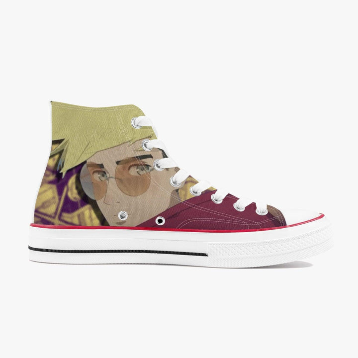 Trigun Vash The Stampede A-Star High White Anime Shoes _ Trigun _ Ayuko