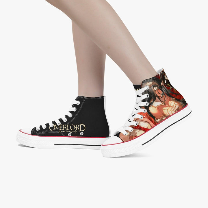 Overlord Demiurge A-Star High Anime Shoes _ Overlord _ Ayuko