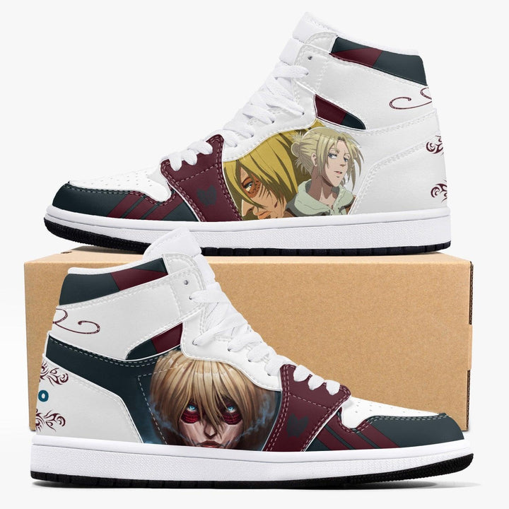 Attack On Titan Annie Leon Hart JD1 Anime Shoes _ Attack On Titan _ Ayuko