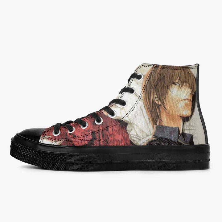 Death Note Light Yagami A-Star High Anime Shoes _ Death Note _ Ayuko