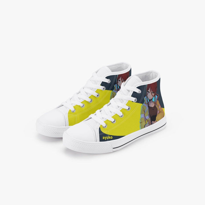 Cyberpunk Edgerunners Gloria Kids A-Star High Anime Shoes _ Cyberpunk Edgerunners _ Ayuko