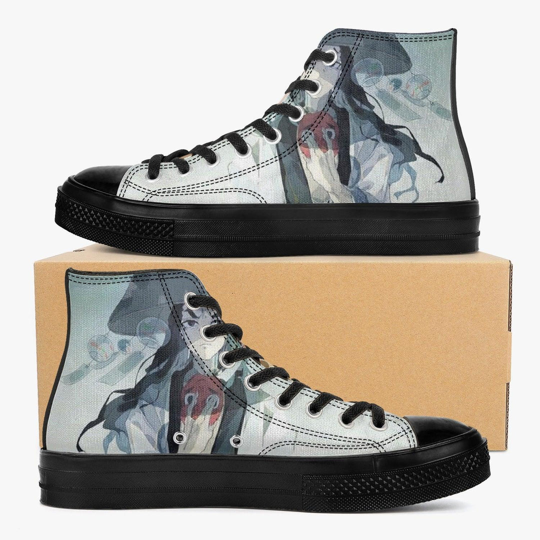 Demon Slayer Haganezuka A-Star High Anime Shoes _ Demon Slayer _ Ayuko