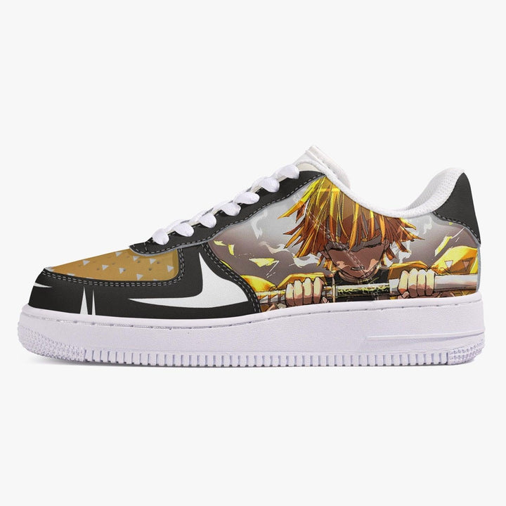 Demon Slayer Zenitsu AF1 Anime Shoes _ Demon Slayer _ Ayuko