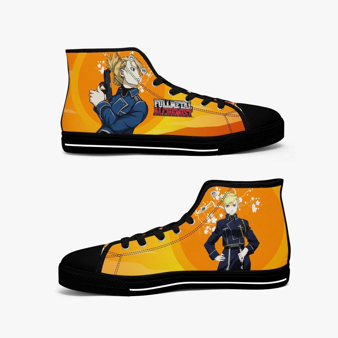 Fullmetal Alchemist Riza A-Star Mid Anime Shoes _ Fullmetal Alchemist _ Ayuko