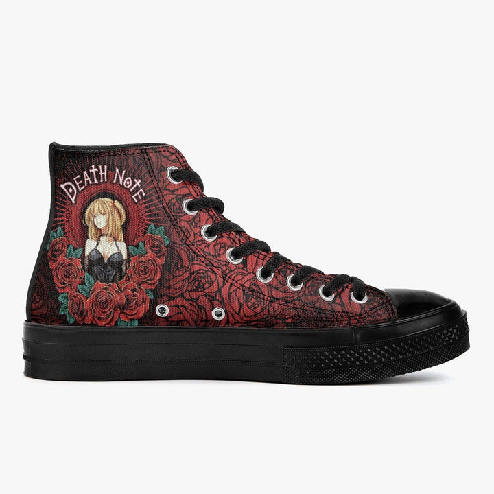 Death Note Misa Amane A-Star High Anime Shoes _ Death Note _ Ayuko