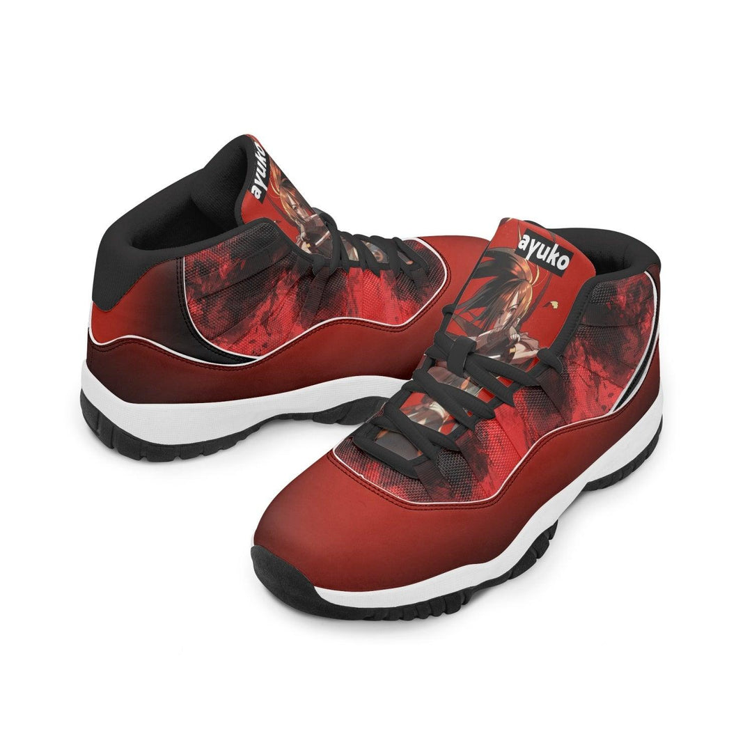 Dororo Hyakkimaru Red/Black JD11 Anime Shoes _ Dororo _ Ayuko