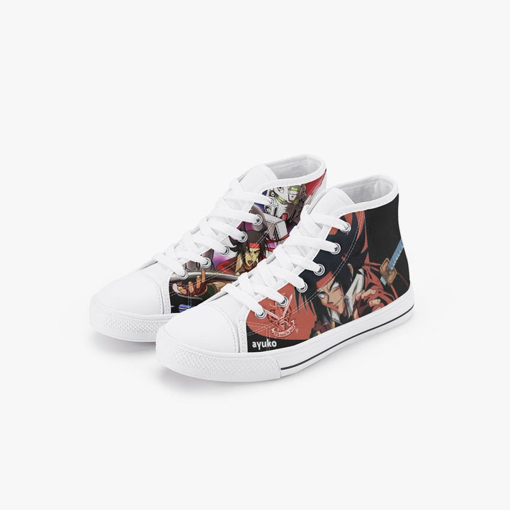 Gundam Domon Kids A-Star High Anime Shoes _ Gundam _ Ayuko