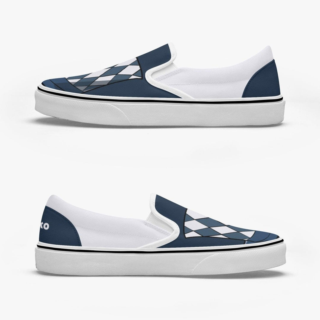 JoJo's Bizarre Adventure Robert E Speedwagon Slip Ons Anime Shoes _ JoJo's Bizarre Adventure _ Ayuko